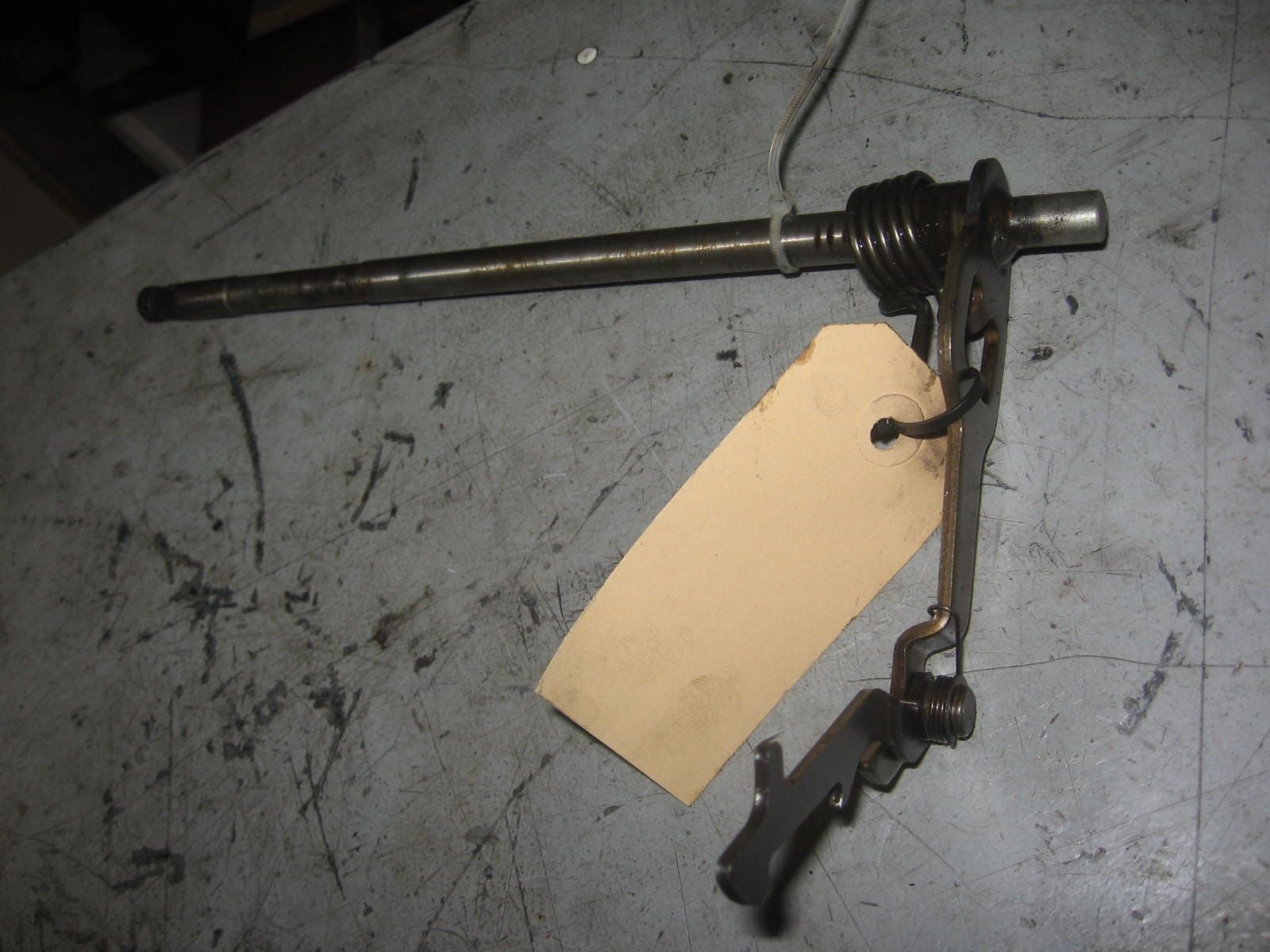 schakelas +veertje -- gsx400e 1984,gs450,gs500 , 25510-44100 ,09444-26012