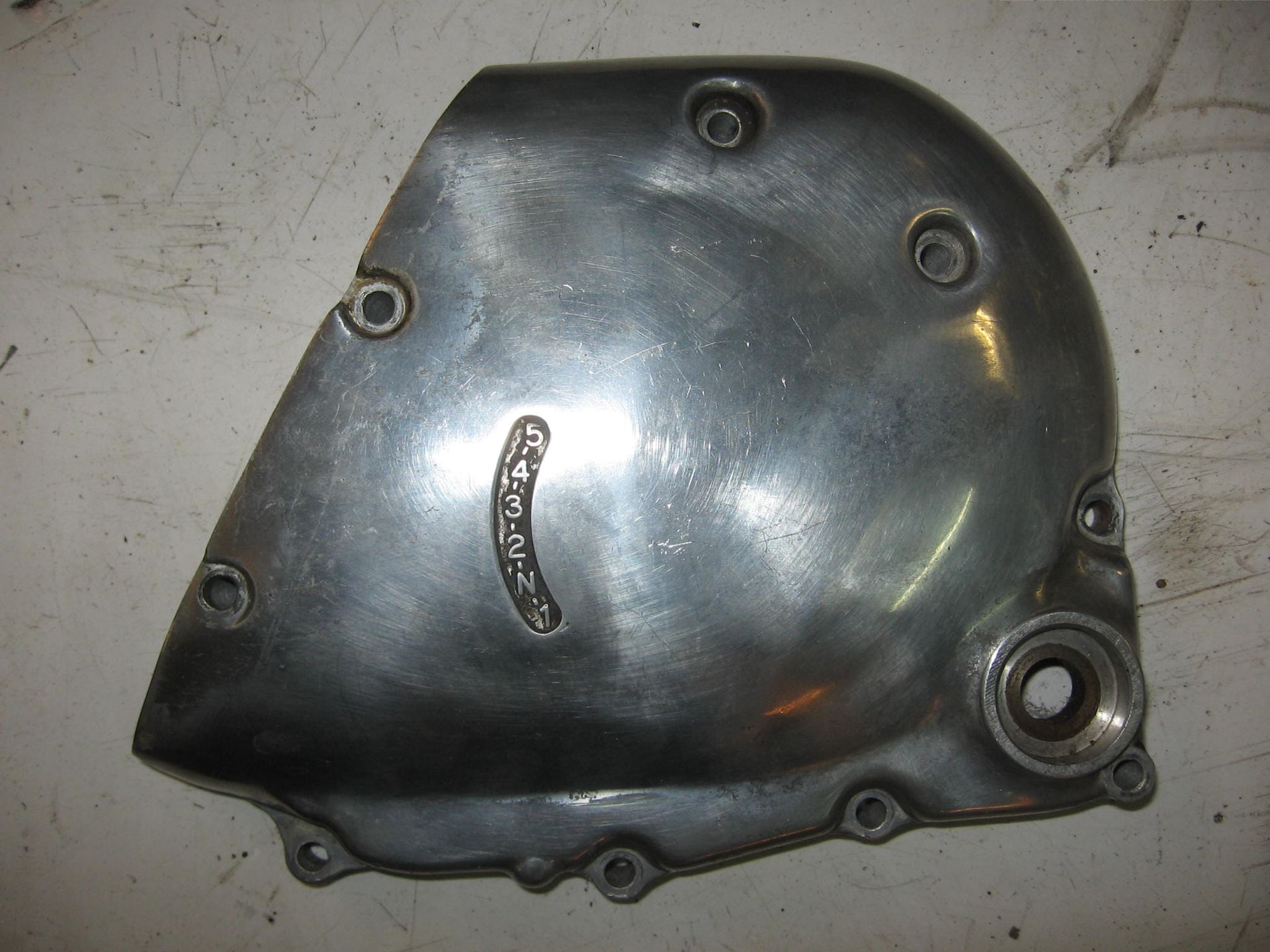 blokdeksel links // cb750 sohc 1969-    . 	11360-300-050	11360-300-040