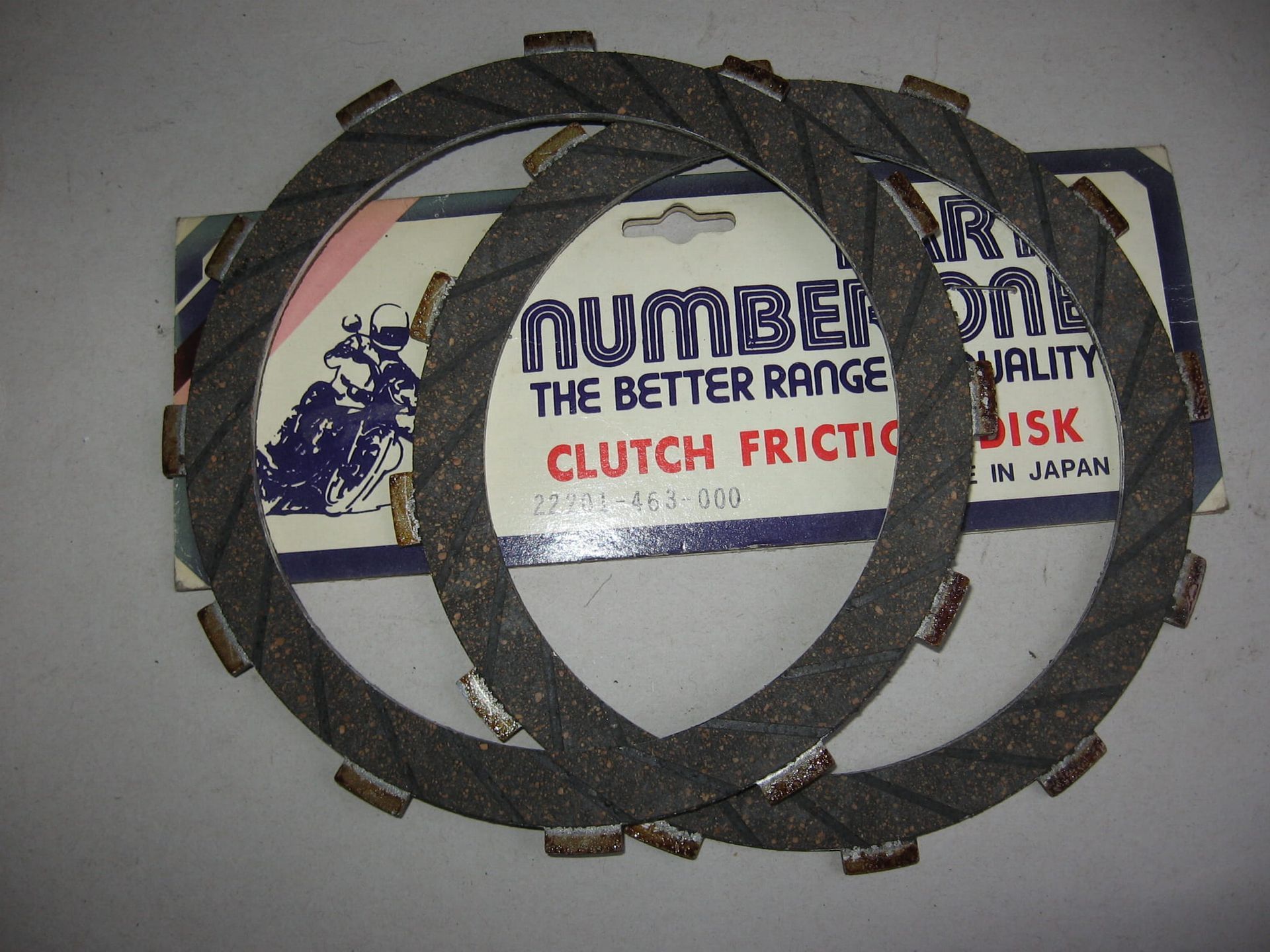 5x koppelingsplaat gevoerd ( 3st niet op foto)– gl1100 gl1200 cx500t	 ,merk :PNO		22201-463-000	22201-mg9-000