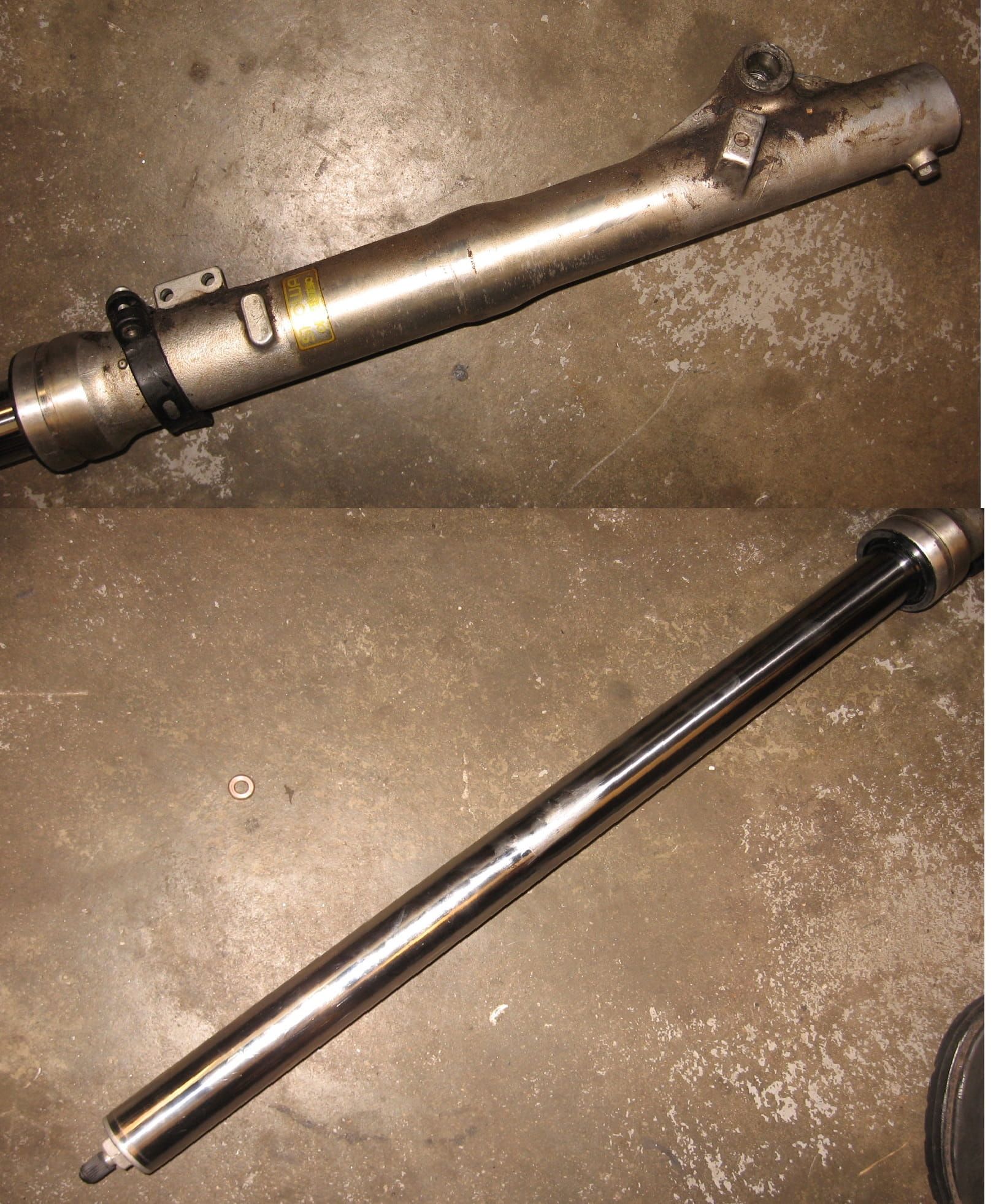 linker vorkpoot	Xl250r 1984-85	51500-kl4-771 za , goede staat