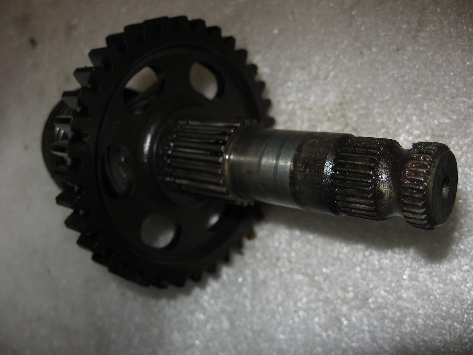 kickstart as kompleet (met kickstarttandwiel en veer / nette splines )	Xbr500 gb500	28211-kn8-000 , 28250-mg3-000 , 28261-mk2-000