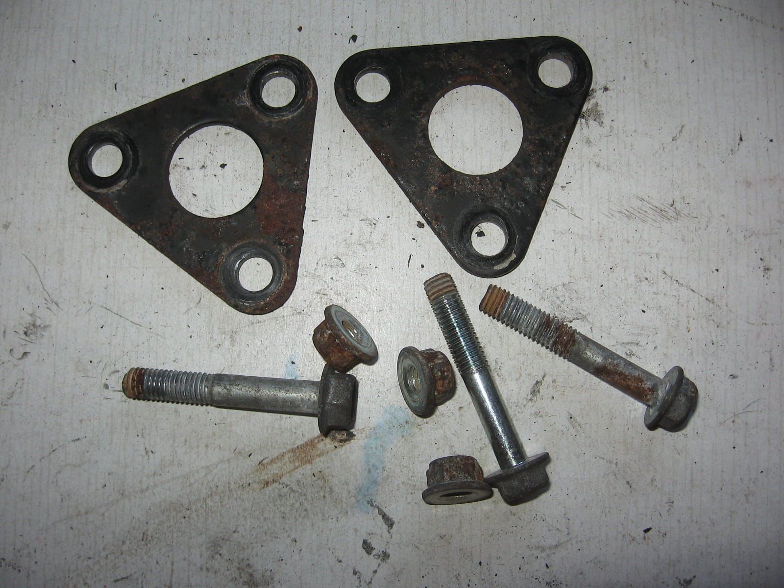 set schetsplaat montage motorblok  bovenkant met bouten	Gn250 vanaf 1982- , sp250	41991-38200