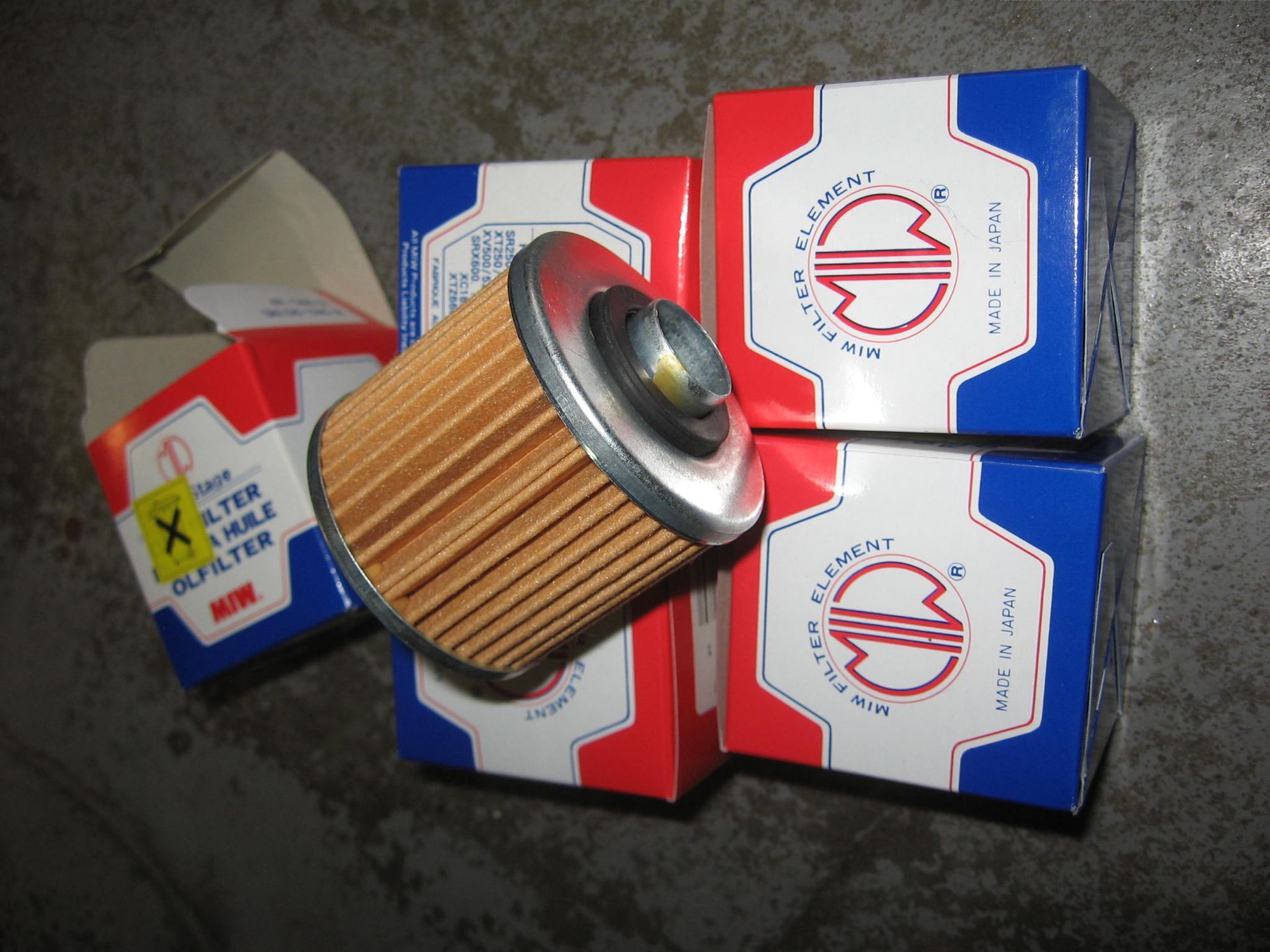 4stuks ,oliefilter  MIWY4004 Y4001 , 4x7-13440-90 , 2H0-13440-90 (1)