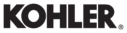 KOHLER logo in black text on a white background. The registered trademark symbol is to the right of the text.