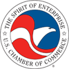 U.S. Chamber of Commerce seal: eagle in red, white, and blue, encircled by text.