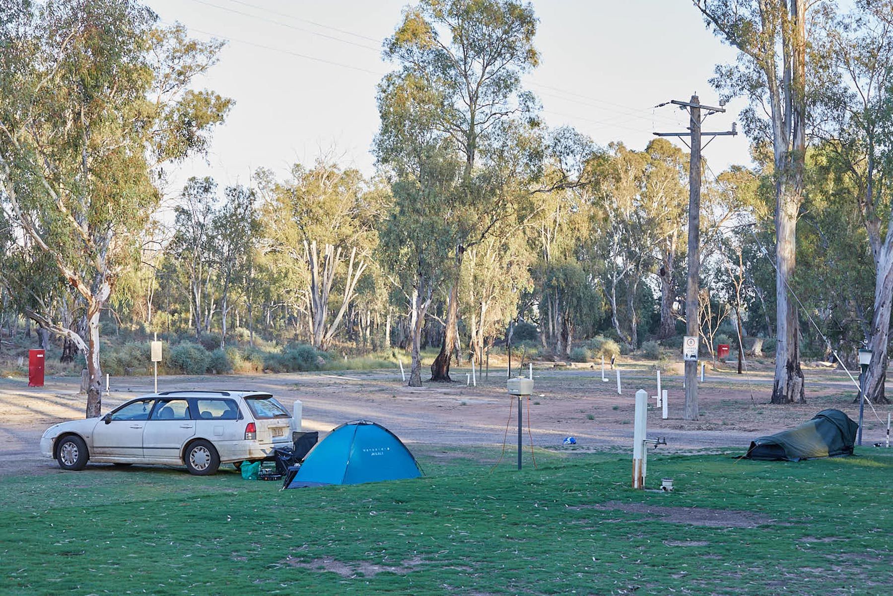 Apex Riverbeach Holiday Park caravan and camp site