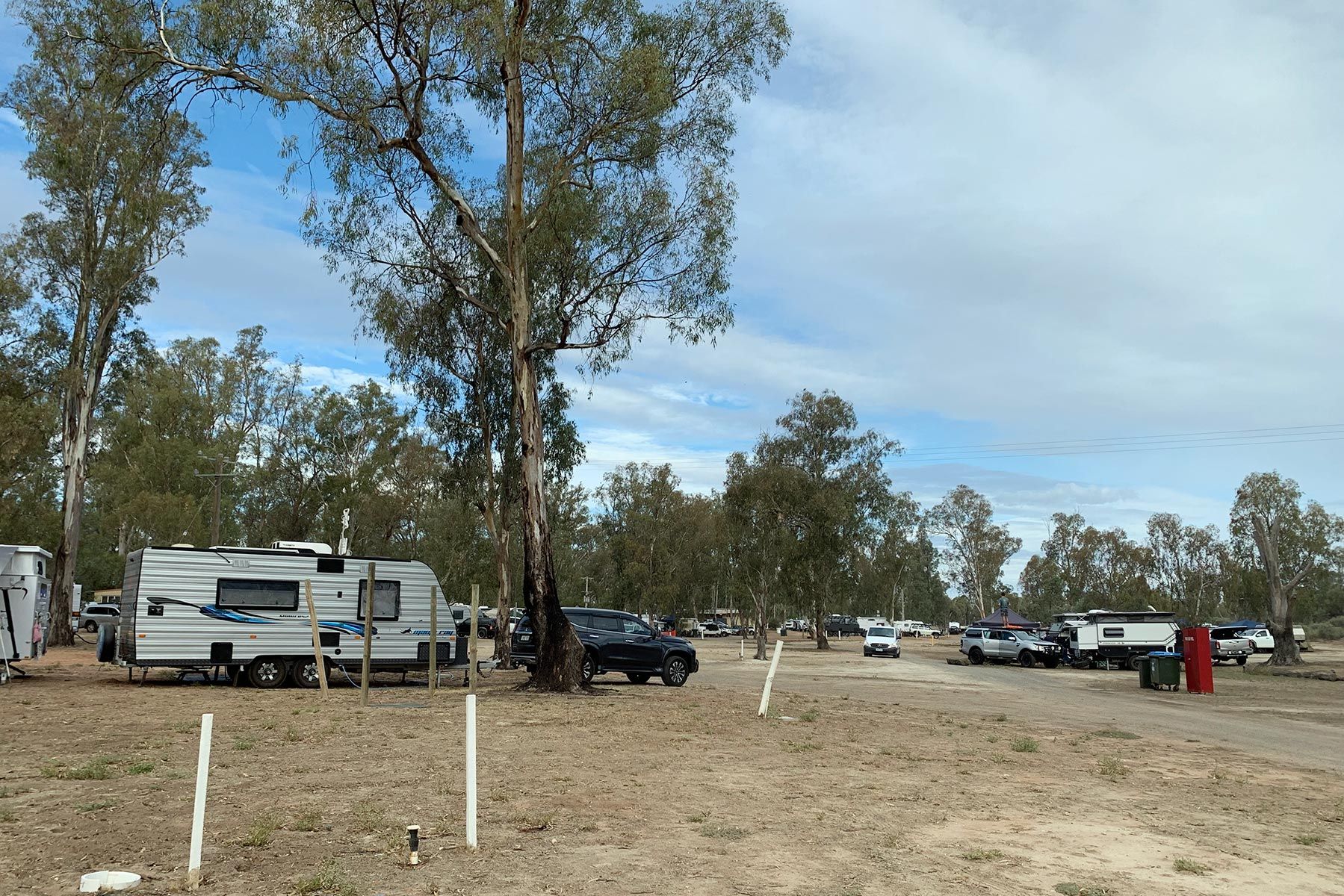 Apex Riverbeach Holiday Park caravan site