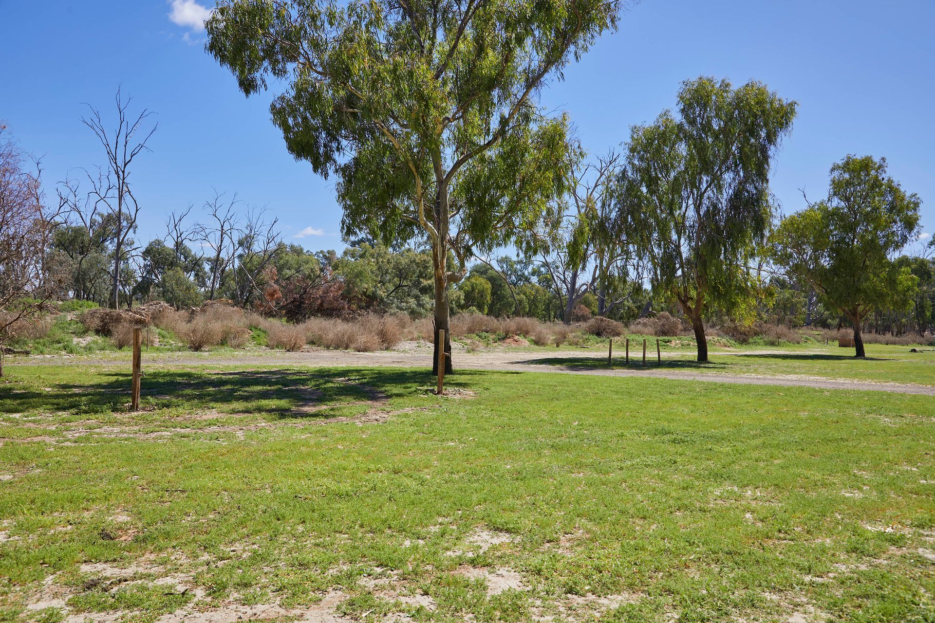 Apex Riverbeach Holiday Park spacious ground and camping site