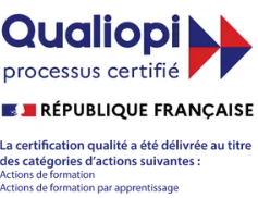 Logo de la certification Qualiopi en France