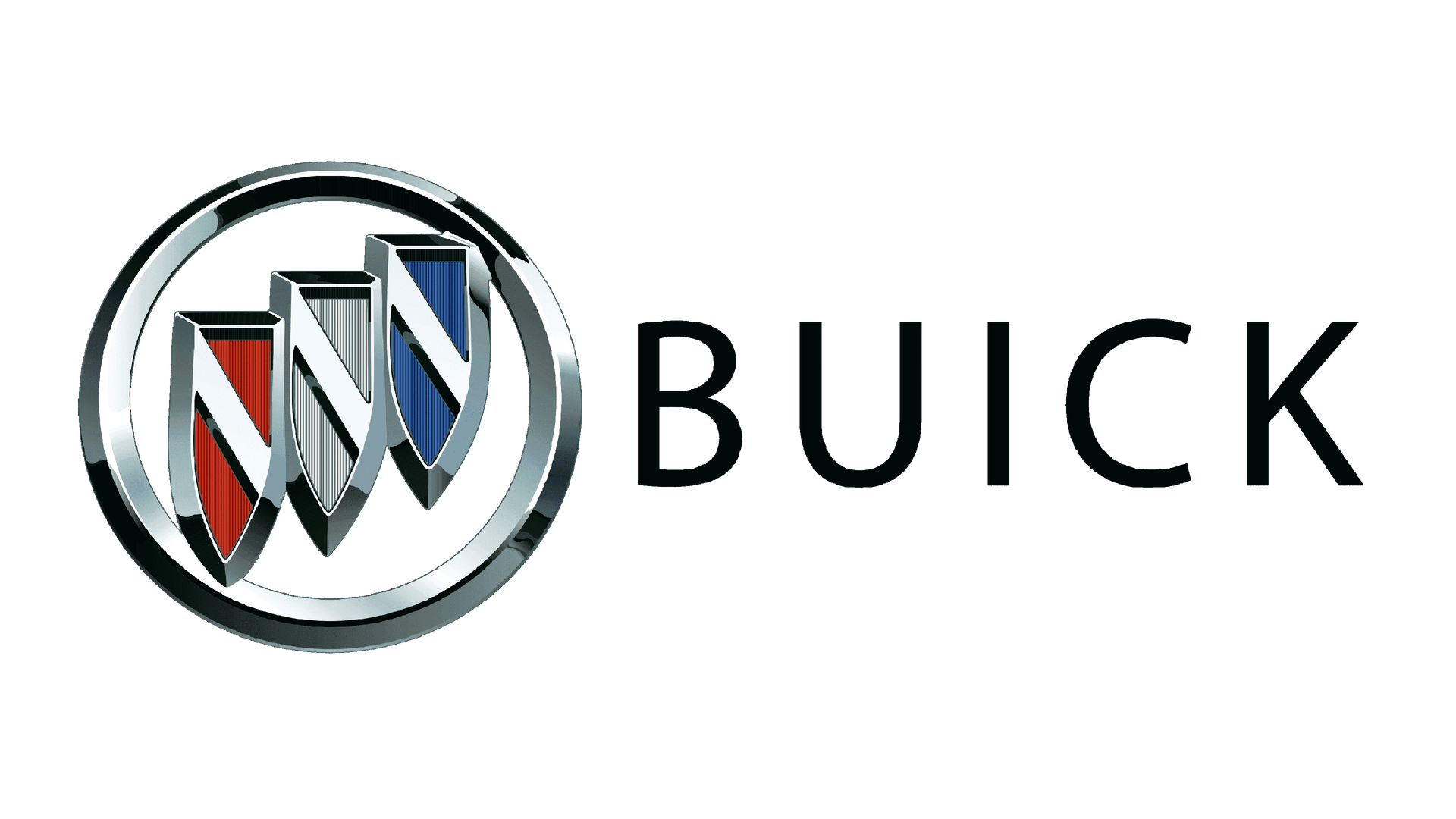 The buick logo is shown on a white background.