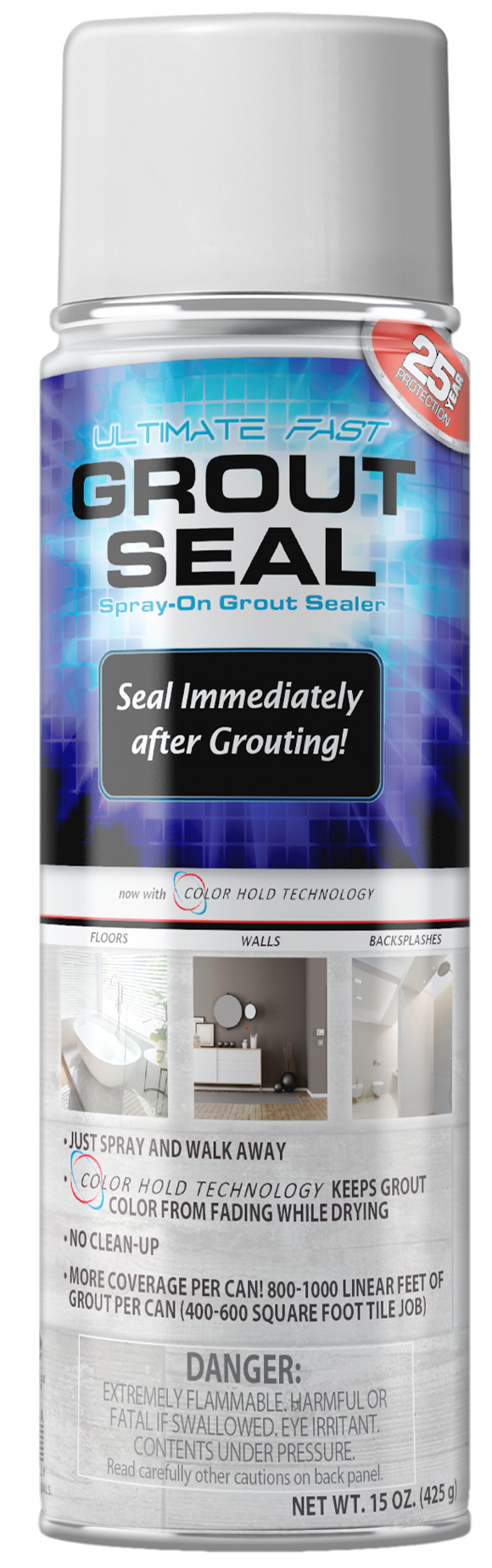 Ultimate FAST Grout Seal Grout Sealer for Floors, Wall, Backsplashes
