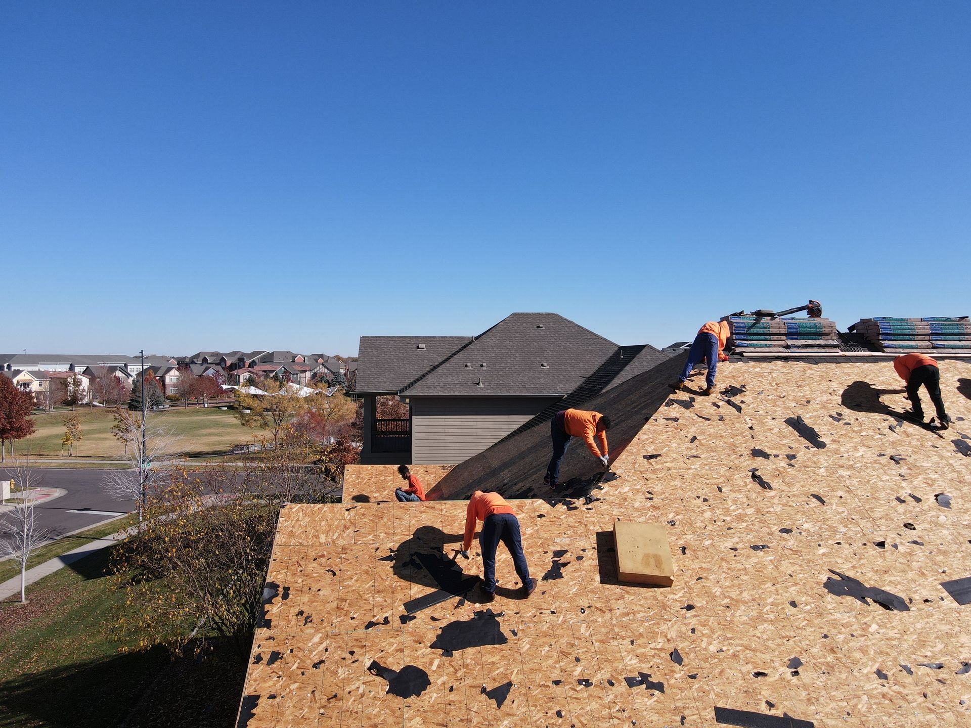 Completed Westminster roof replacement after restoration