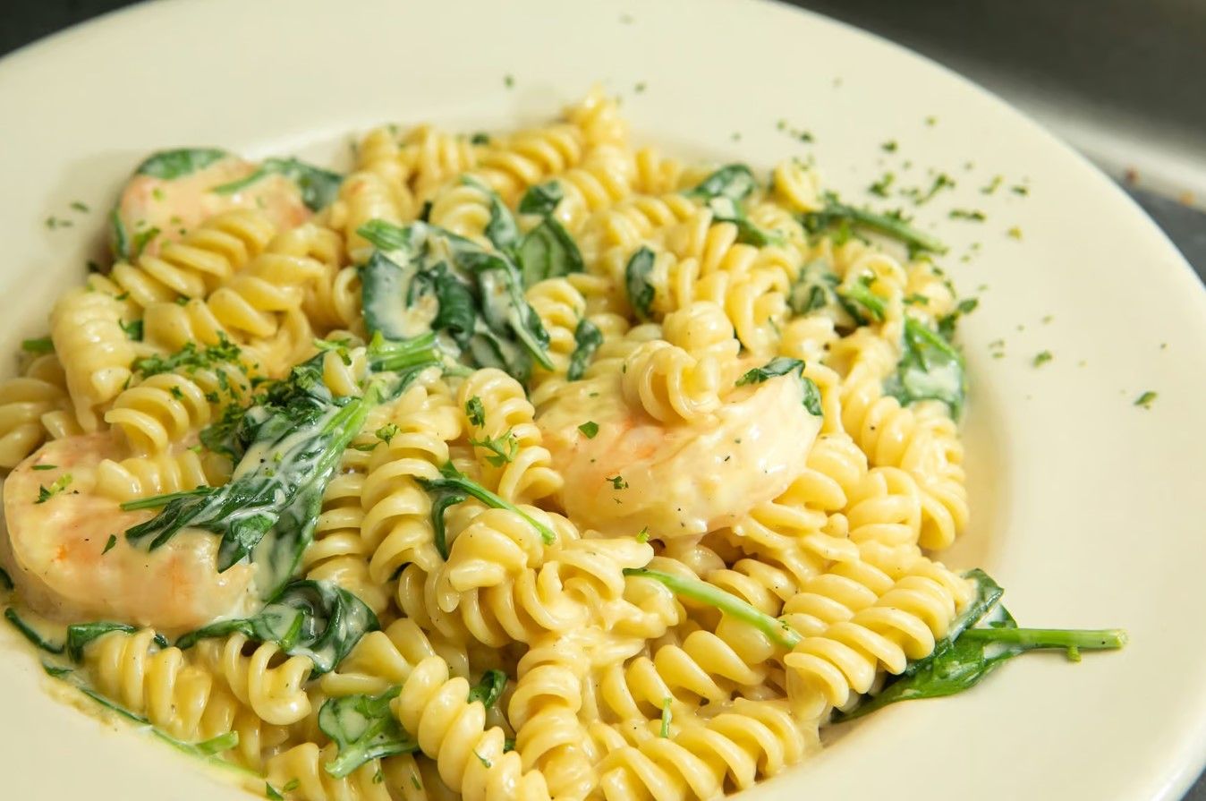 Shrimp & Gorgonzola Pasta