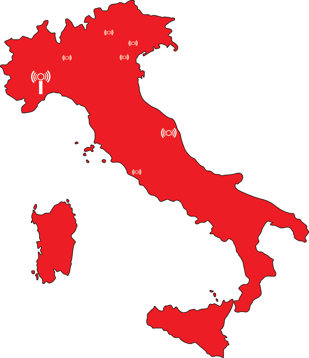 mappa sedi