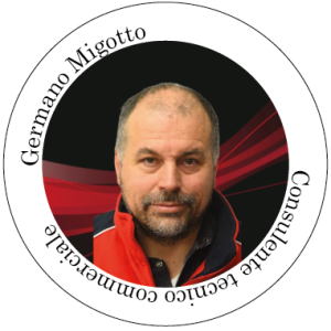 Il logo circolare raffigura il ritratto di un uomo, con la scritta