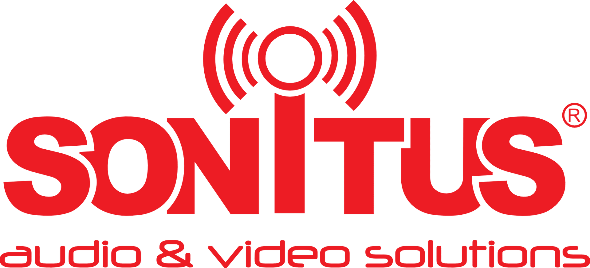 Logo rosso con la parola