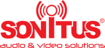 Logo rosso con la parola