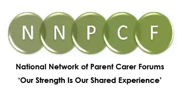 The logo for the national network of parent carer forums