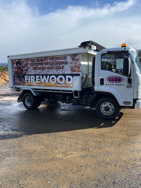 Truck Ready to Deliver — Hobart & Huonville, TAS — Leslie Vale Landscape & Gravel Supplies