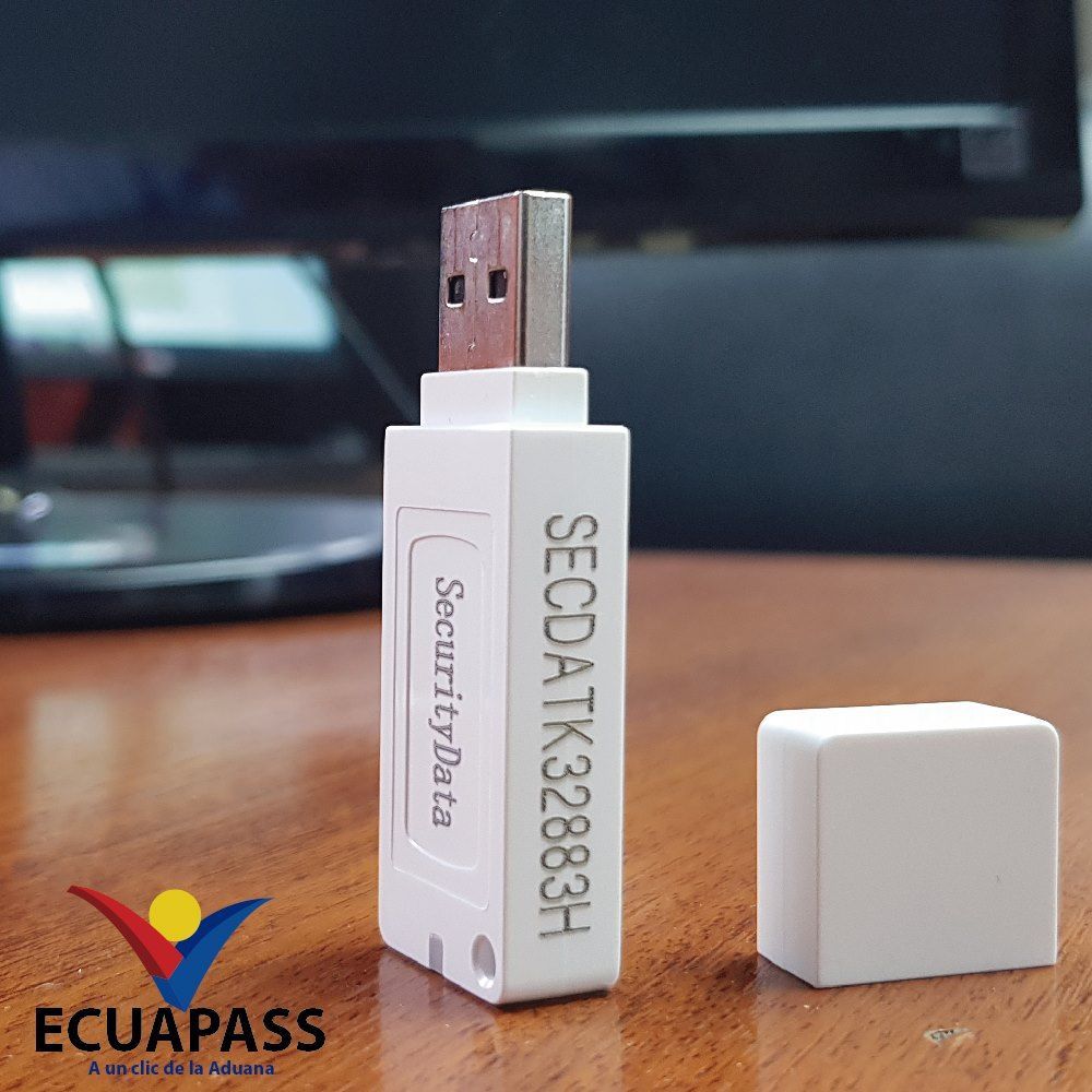 Token de acceso para realizar trámites aduaneros seguros en ECUAPASS, firmar documentos y operar en el sistema.