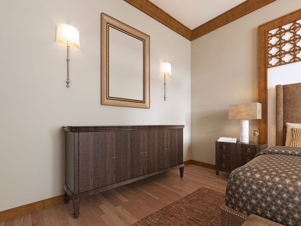 A Bedroom With A Dresser — Holloway Brothers In Palm Beach, NSW