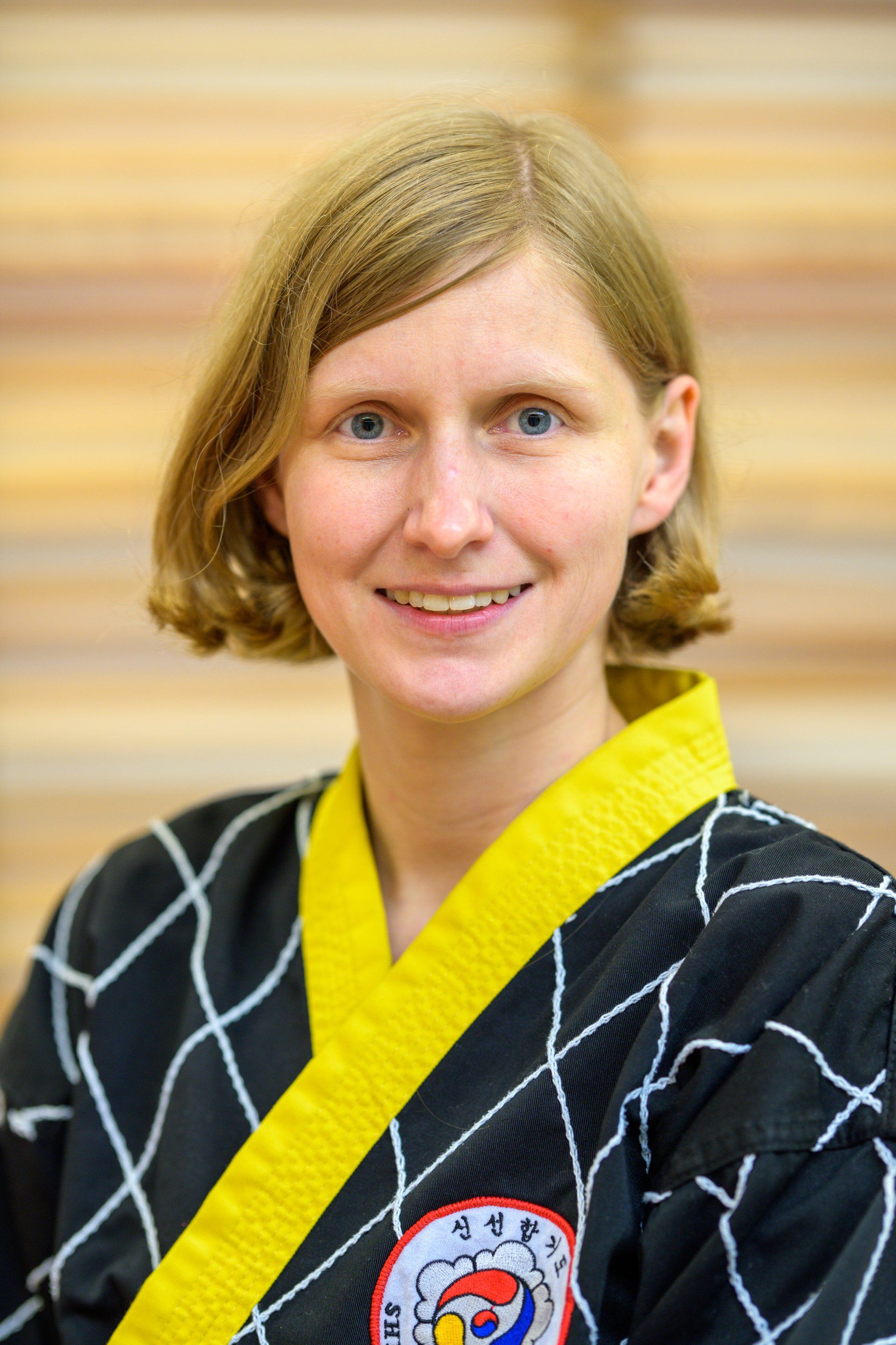 Lotte Meier Danträgerin Schwarzgürtel Shinson Hapkido Lehrerin Darmstadt