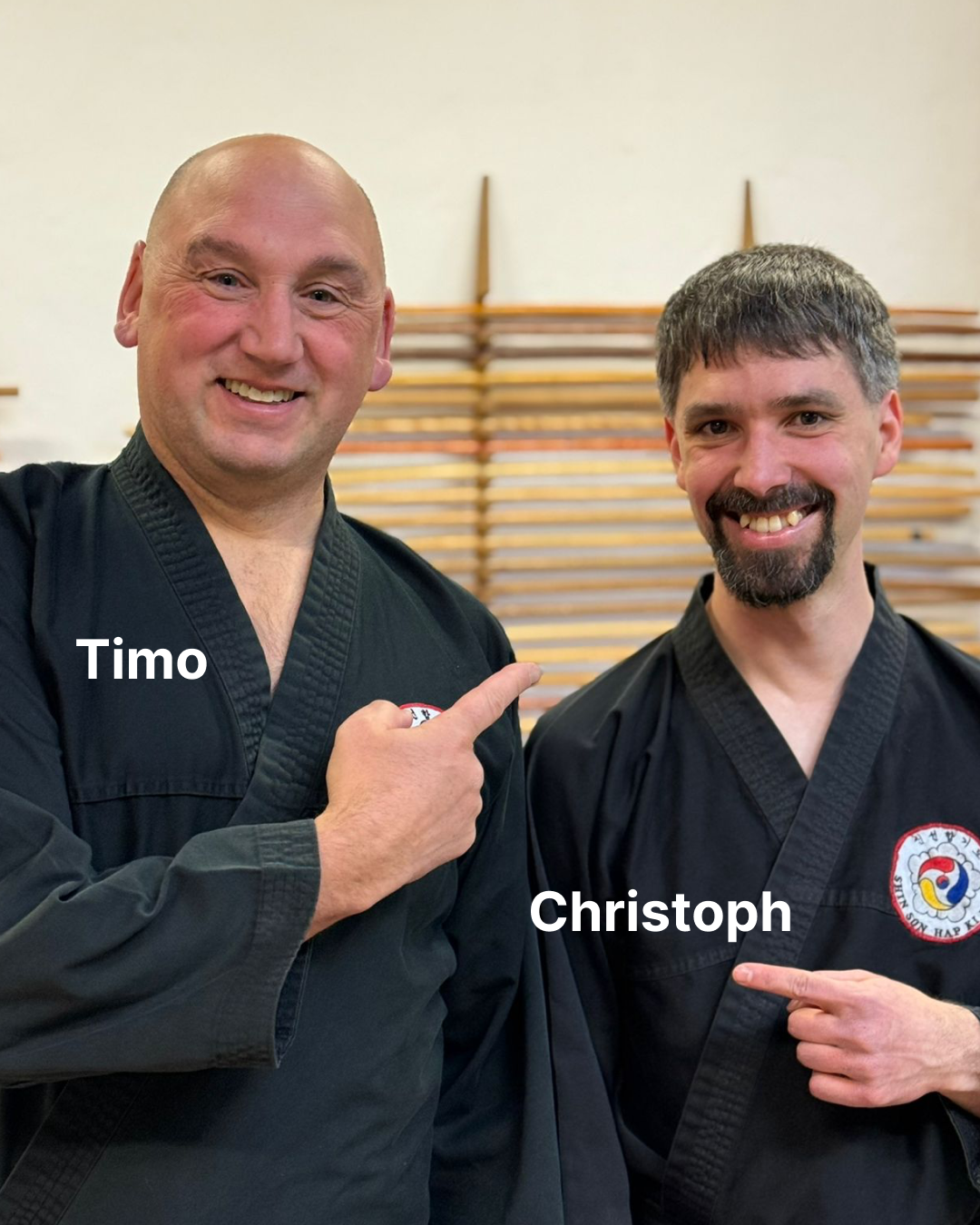 Timo und Christoph Danträger Shinson Hapkido Lehrer
