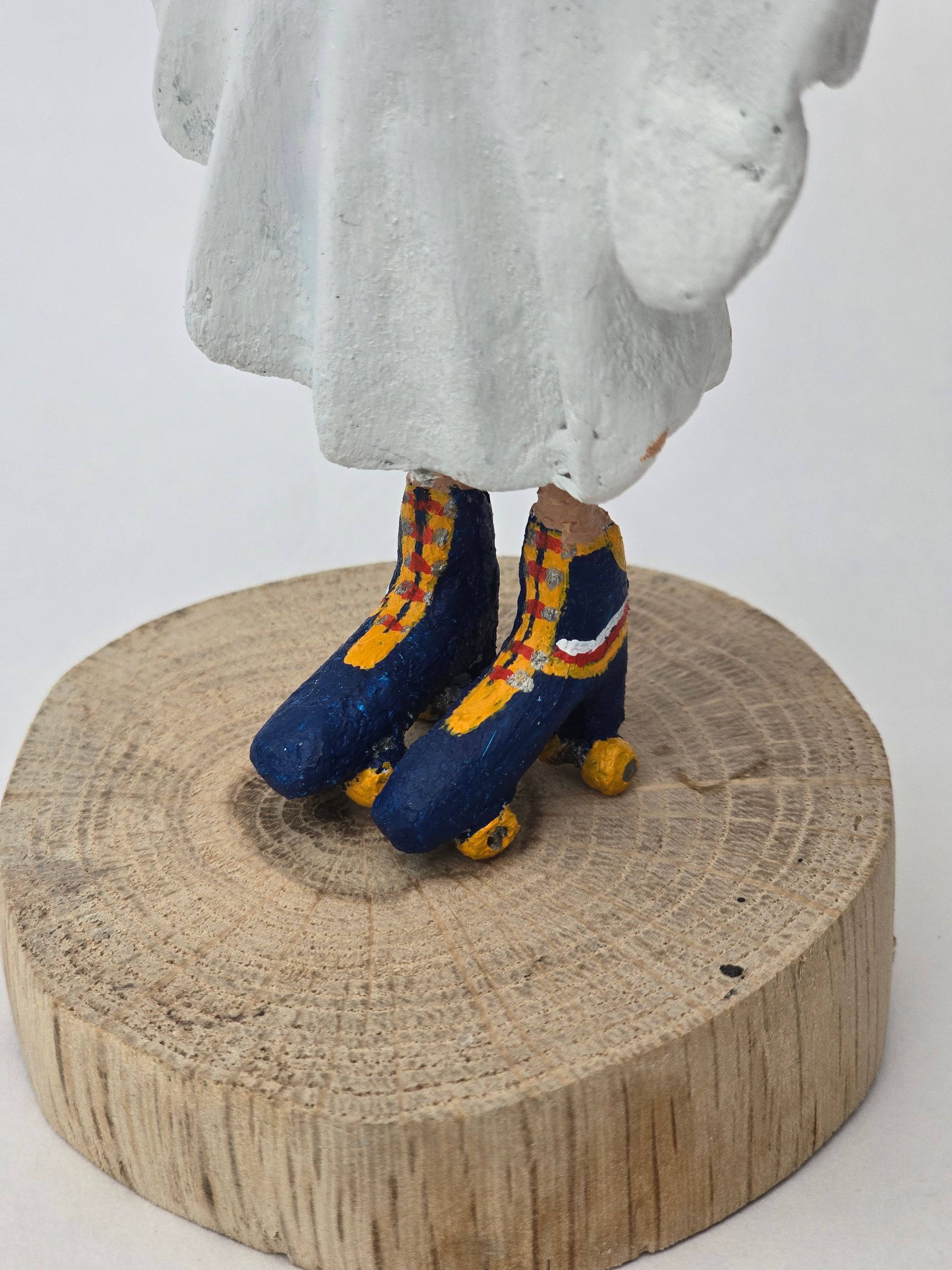 Cute ghost in pumps, ghost in wellies.