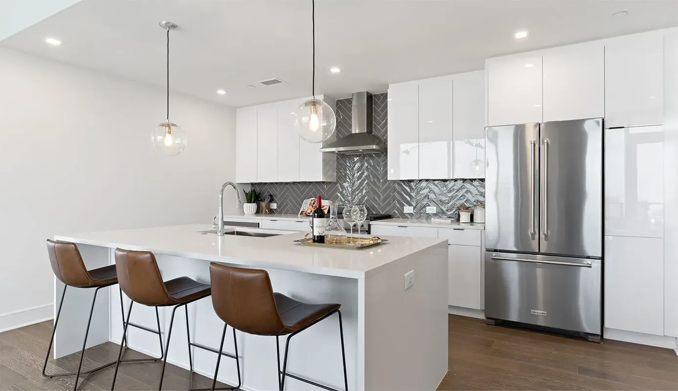 Three bedroom floor plan image.