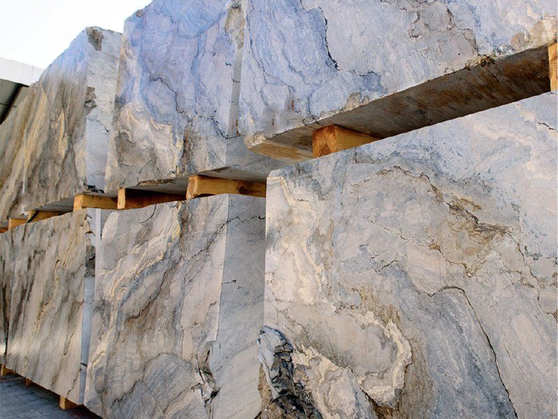 Natural stone blocks