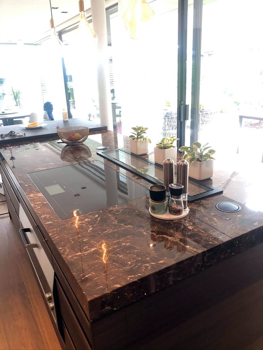 Marble kitchen countertops