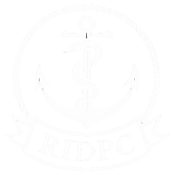 Emblem: Anchor with serpent wrapped around it, surrounded by rope, with