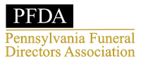 PFDA Pennsylvania Funeral Directors Association logo.