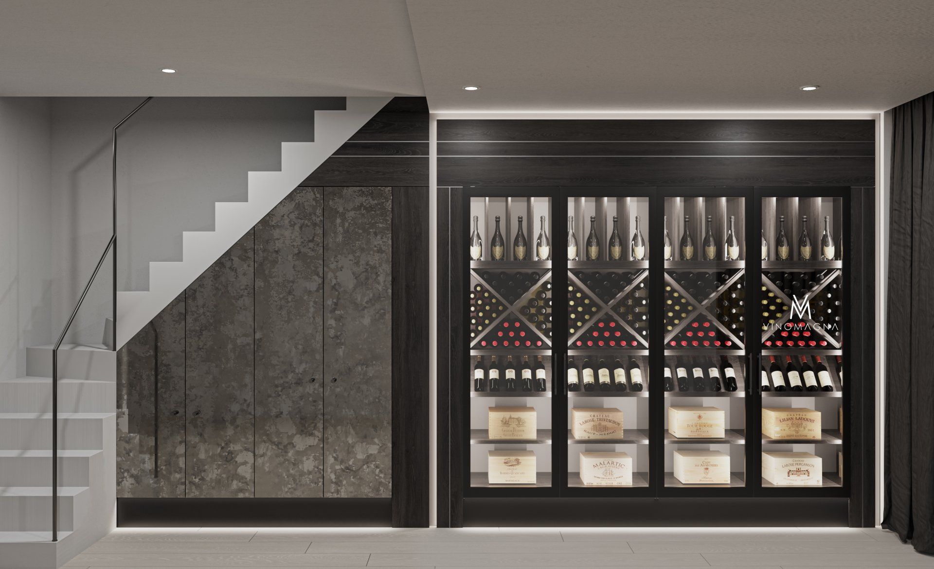 Vinomagna Under Stairs Wine Cellar Room Vinomagna Under Stairs Wine Cellar Room