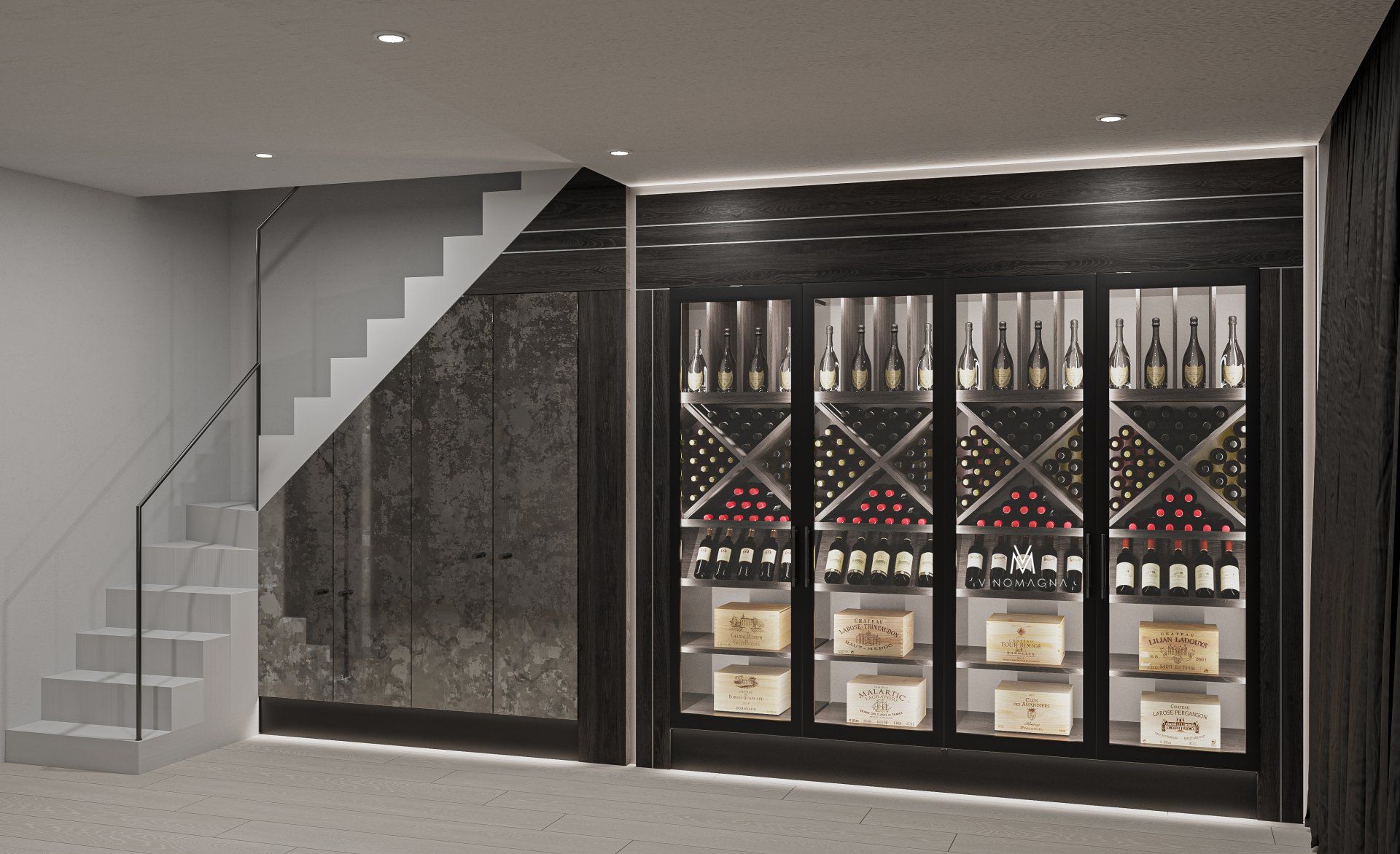 Vinomagna Under Stairs Wine Cellar Vinomagna Under Stairs Wine Cellar