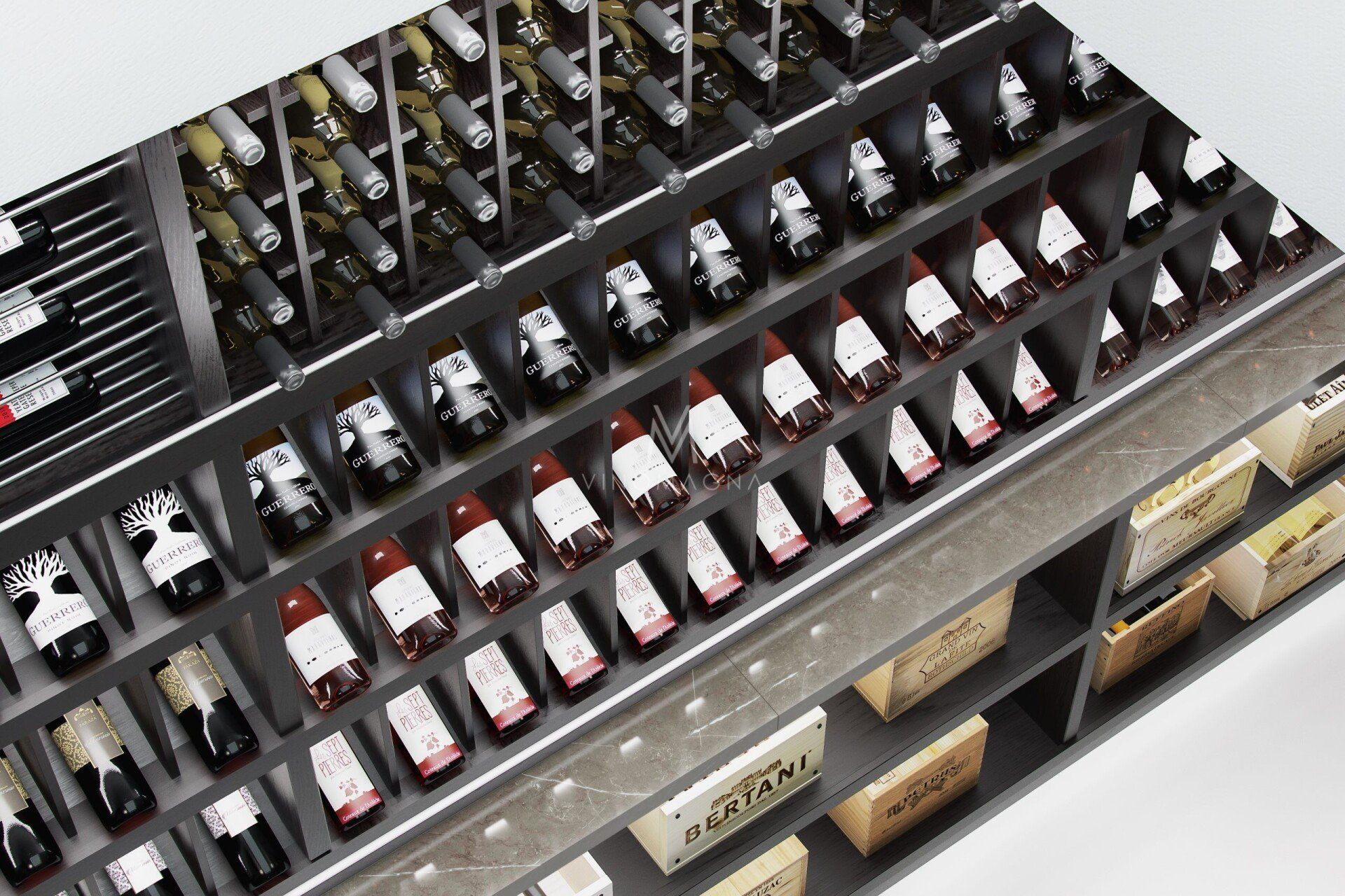 Bespoke Wine Cellar Wooden Joinery Vinomagna