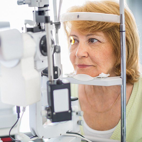 Examining a Diabetic Eye — Cumberland, MD — Queen City Ophthalmology Examining a Diabetic Eye — Cumberland, MD — Queen City Ophthalmology