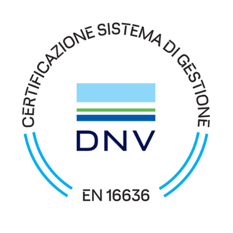 DNV certification seal with text 