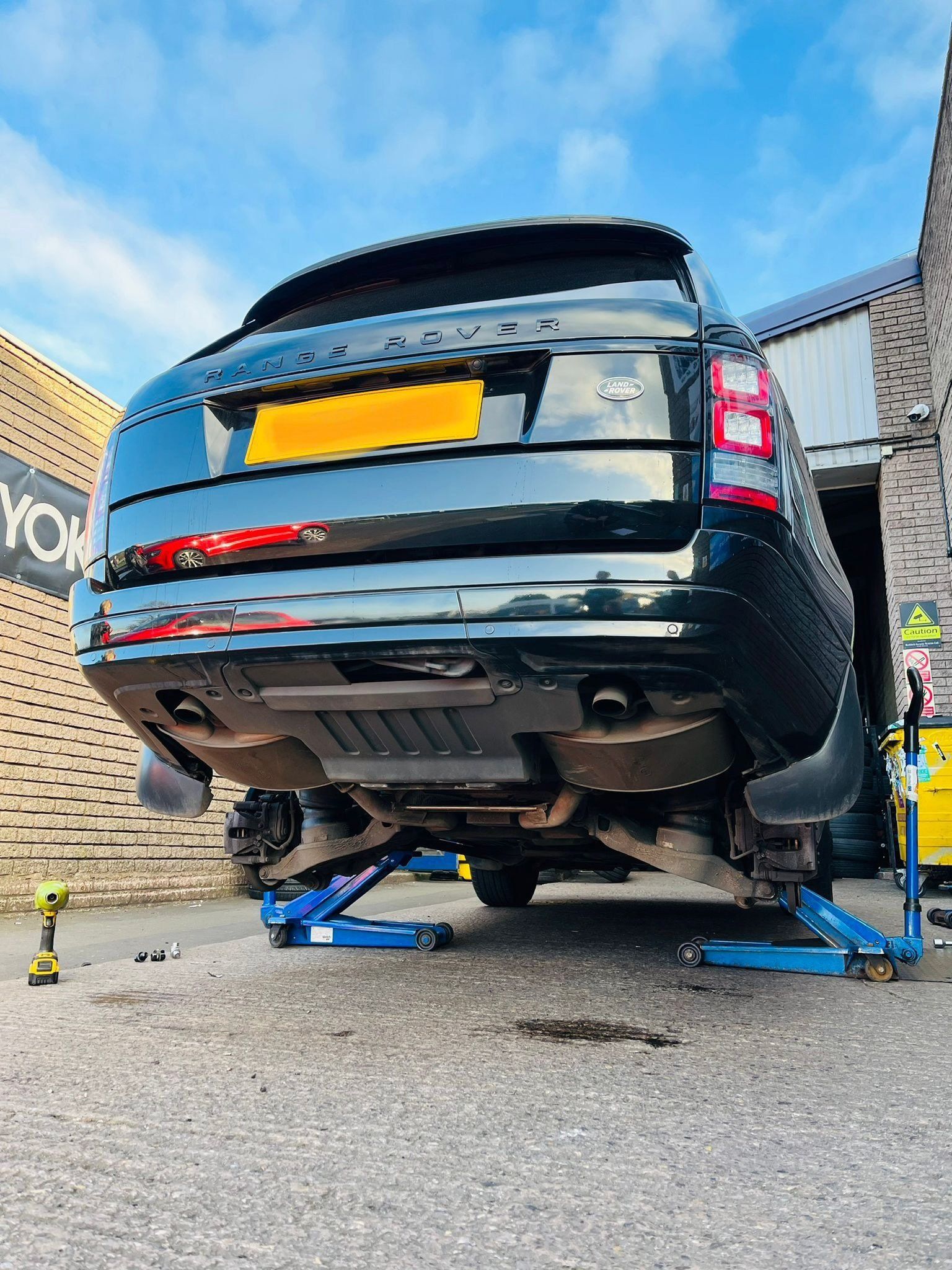Tyres changed