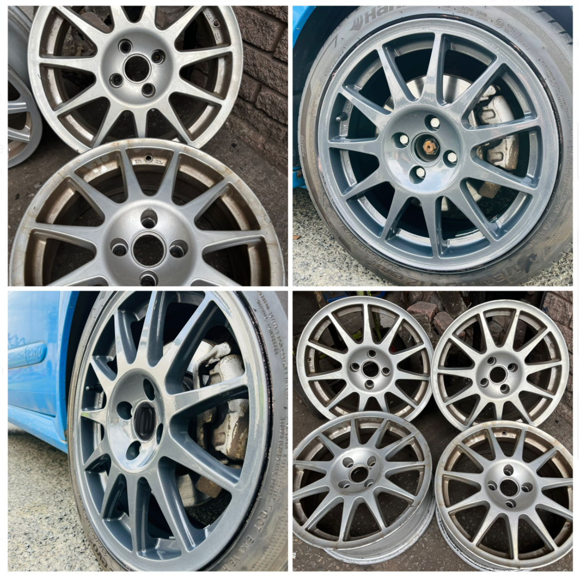 Alloy wheel refurbished