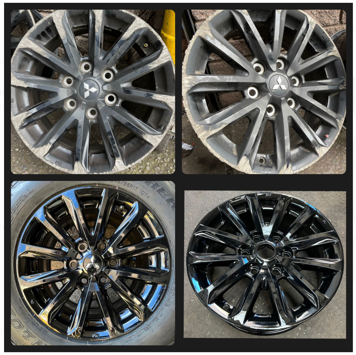Alloy wheel refurbished