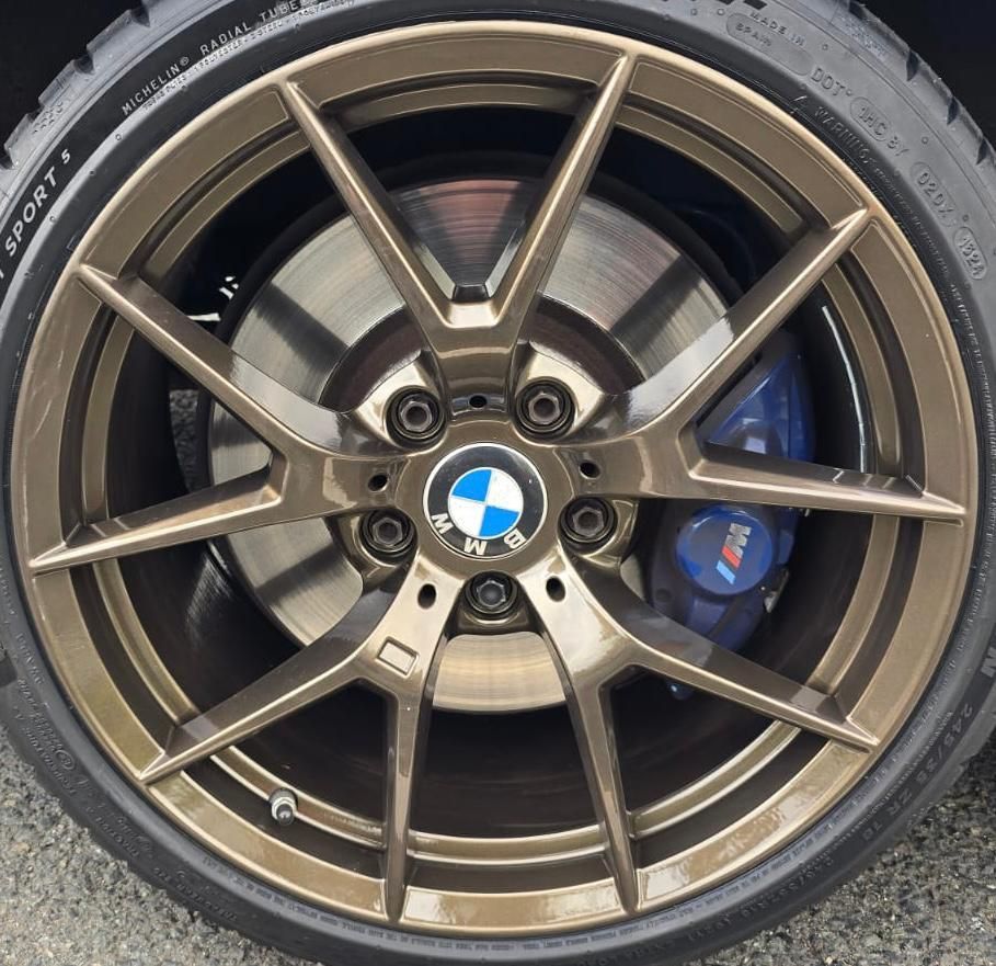 Alloy wheel refurbished