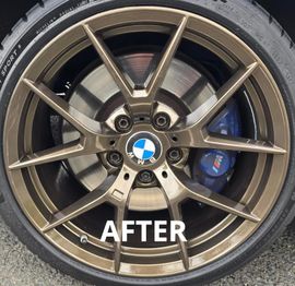 Alloy wheel refurbished