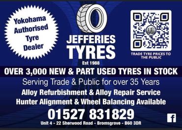 Over 3000 tyres in stock