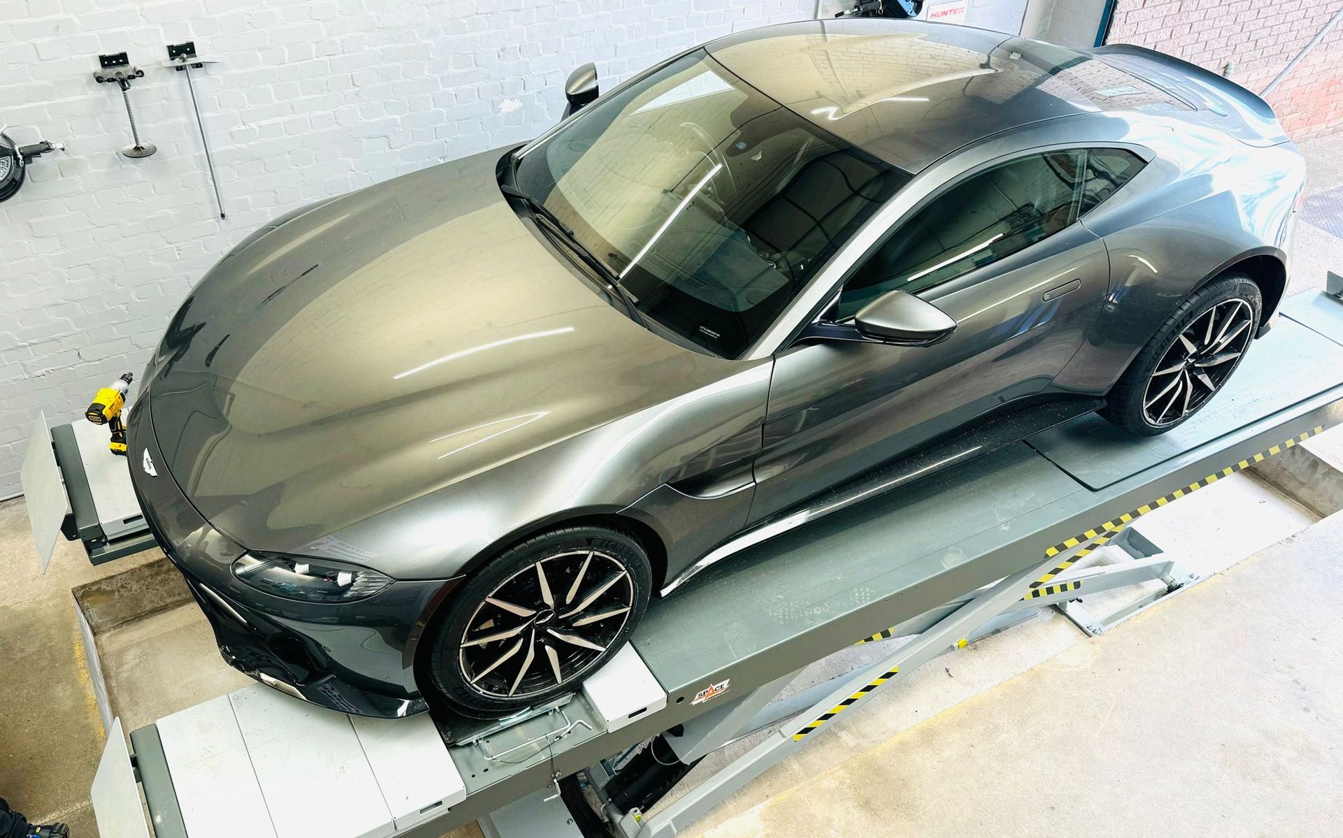 Aston Martin Hunter Wheel Alignment Check