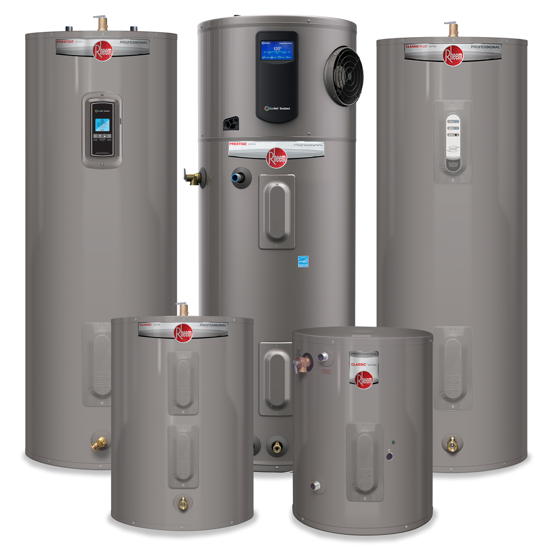 rheem electric water heaters