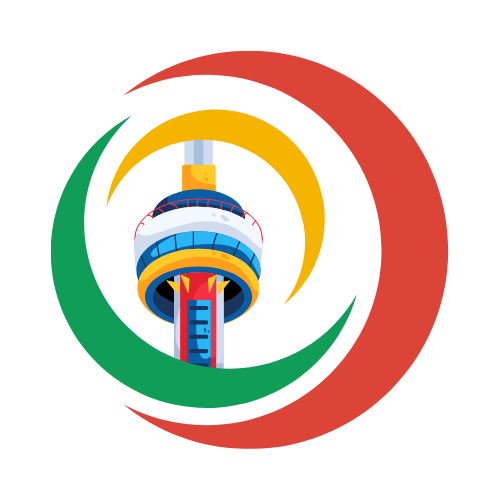 SEO GTA logo with CN tower representing the core of the company.