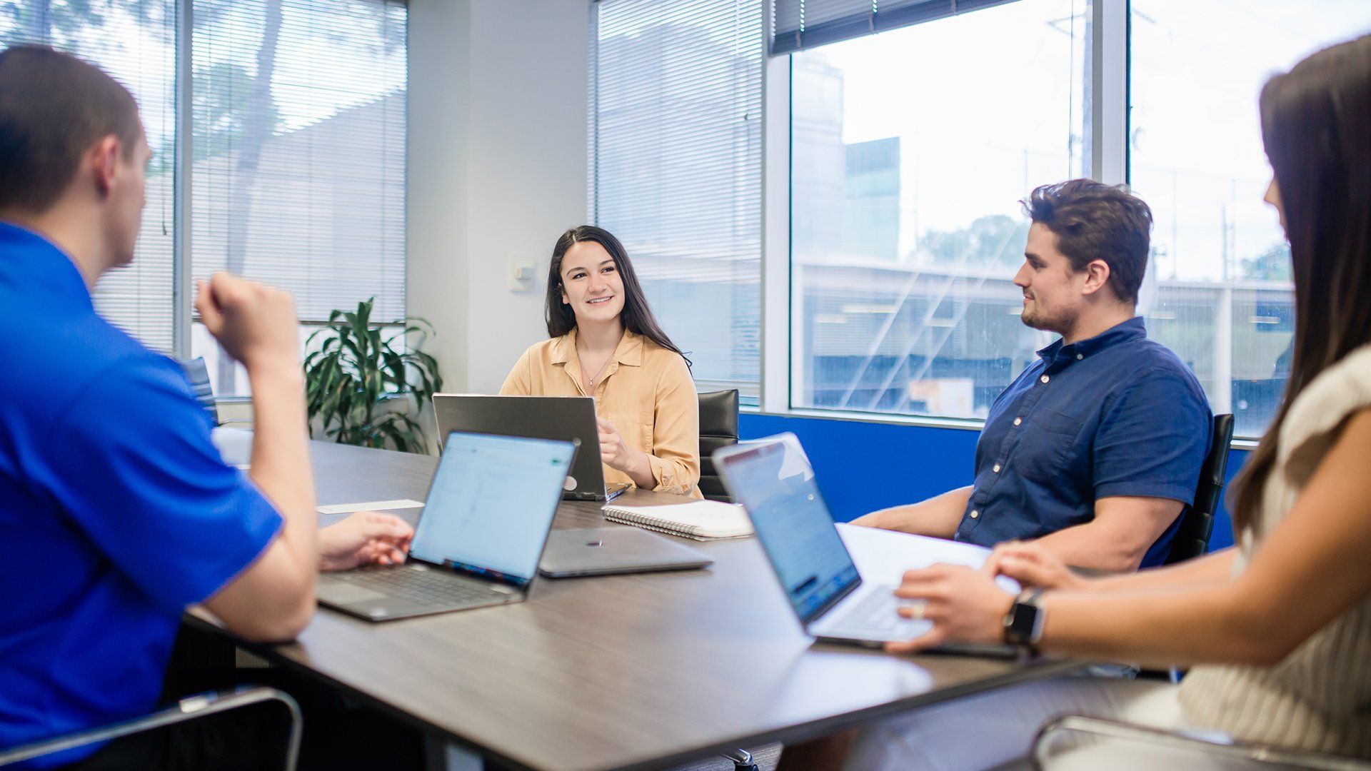 people in a meeting room 
