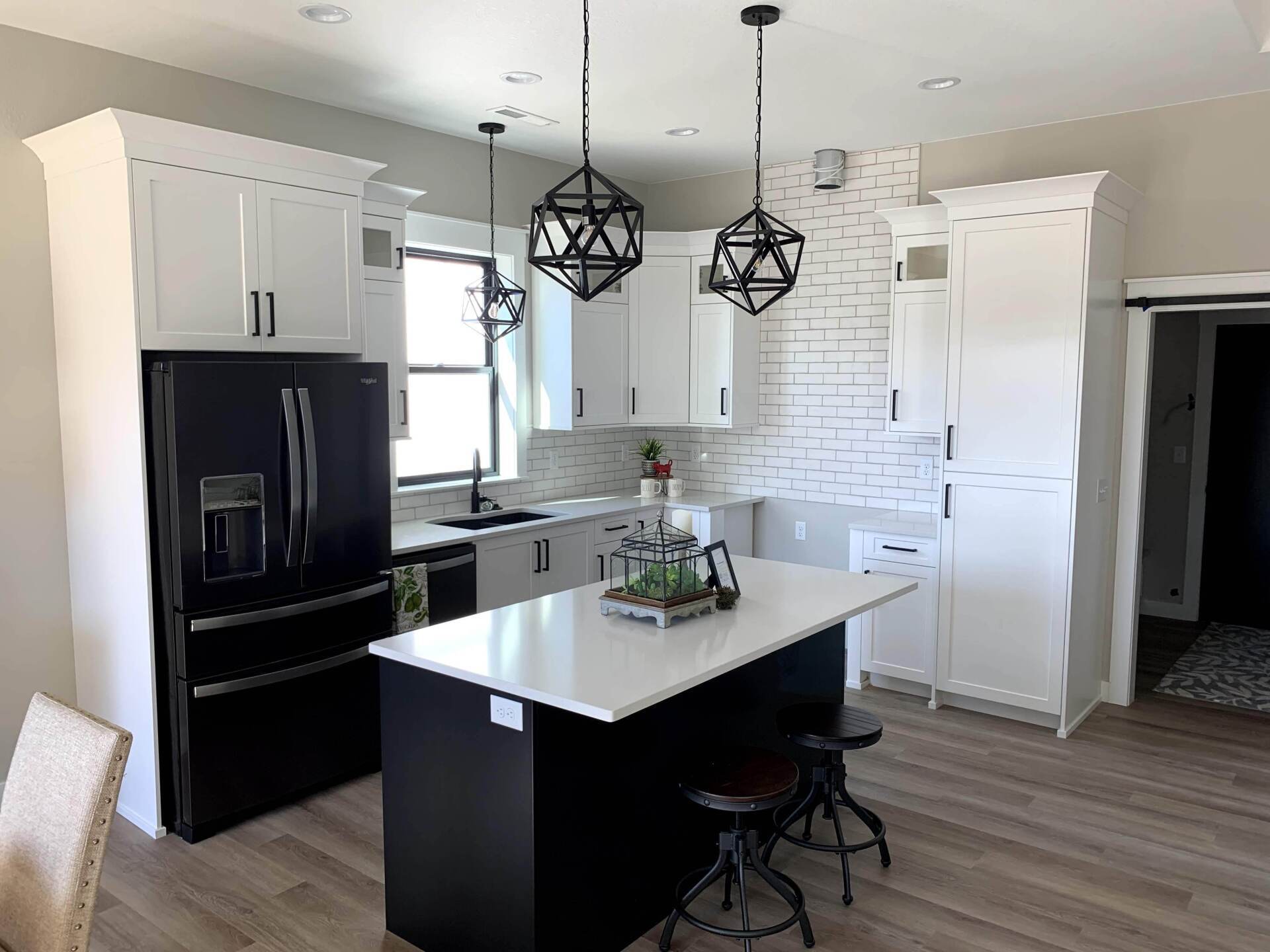 white kitchen