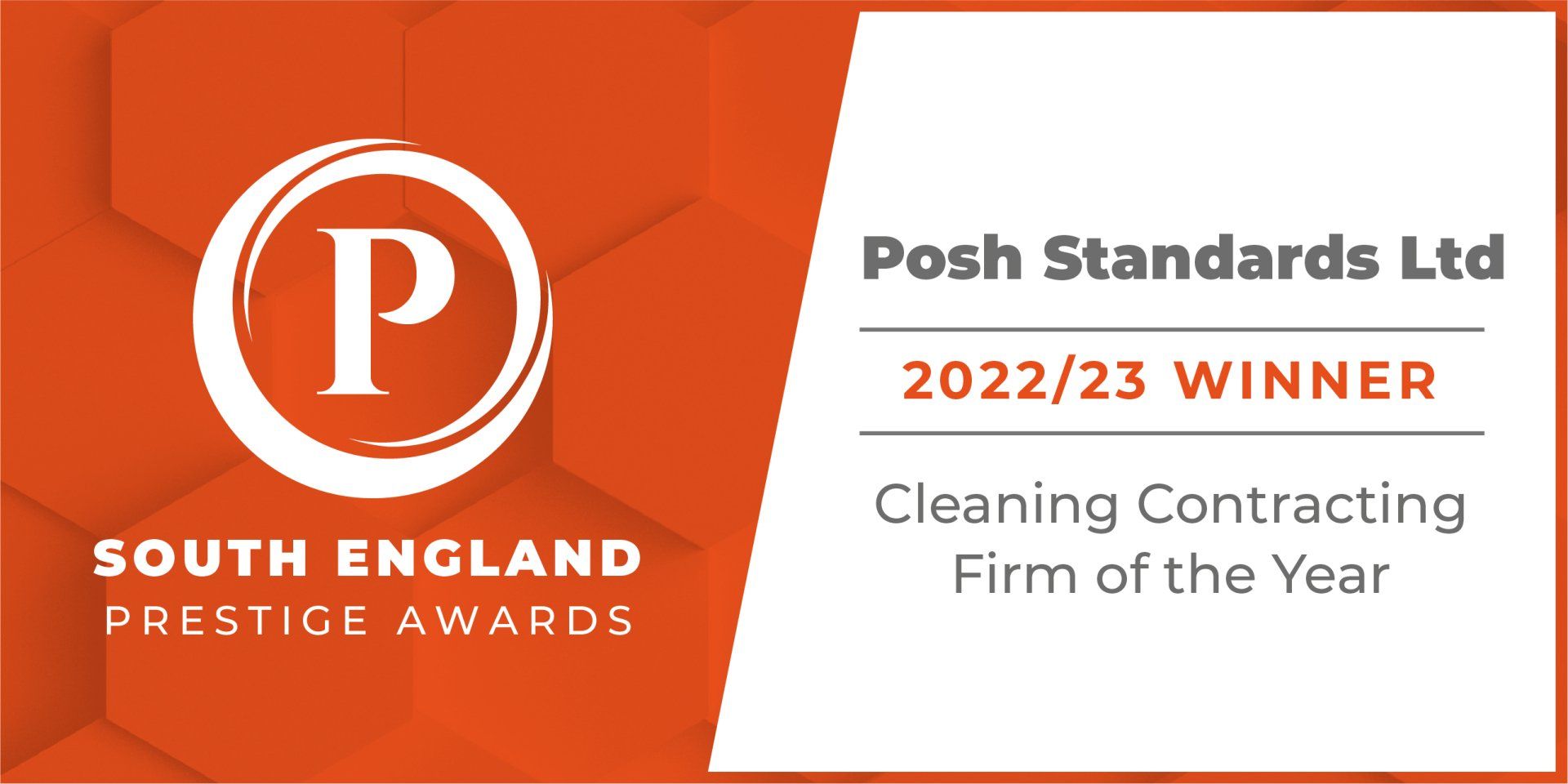 Posh Standards Prestige award